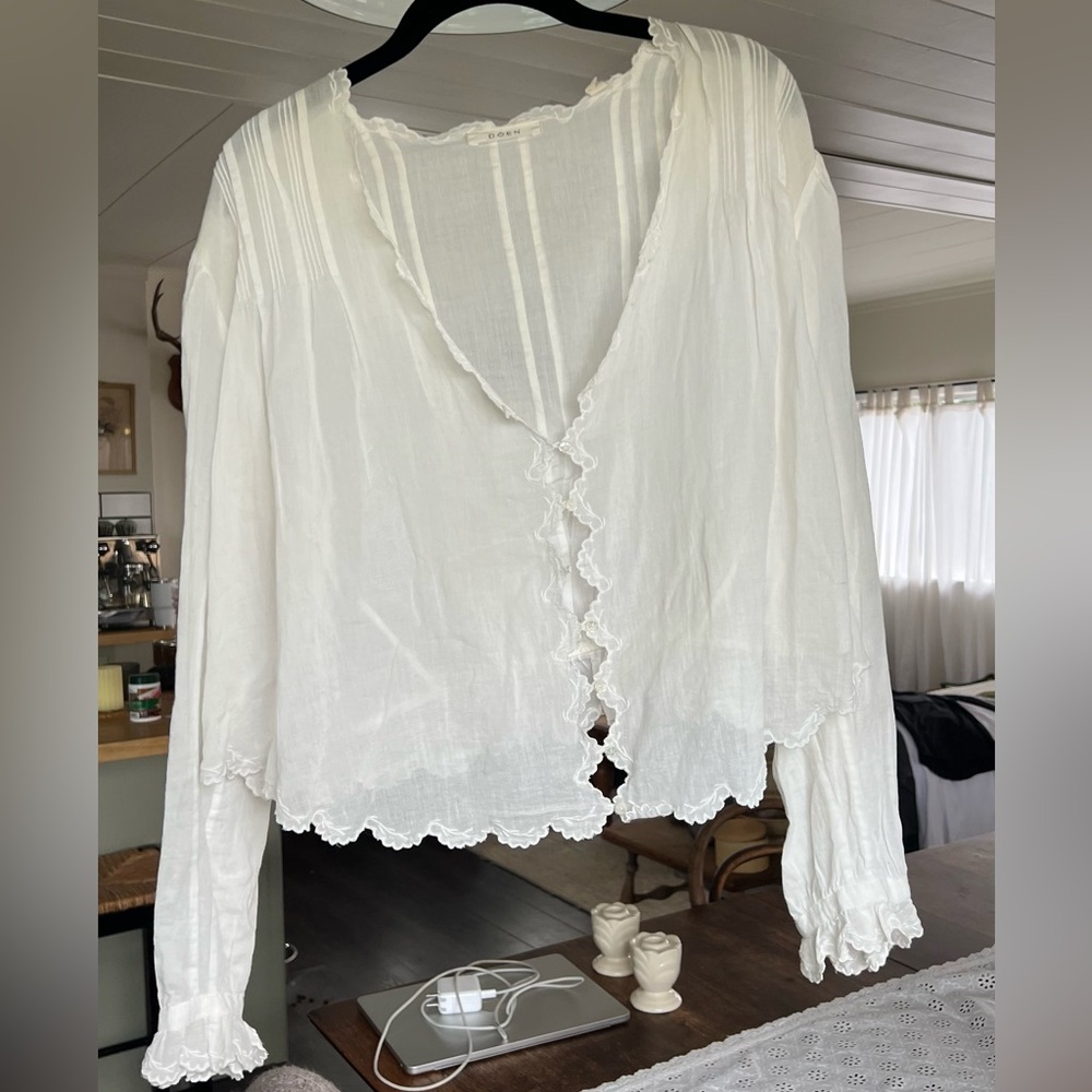 Doen White Blouse